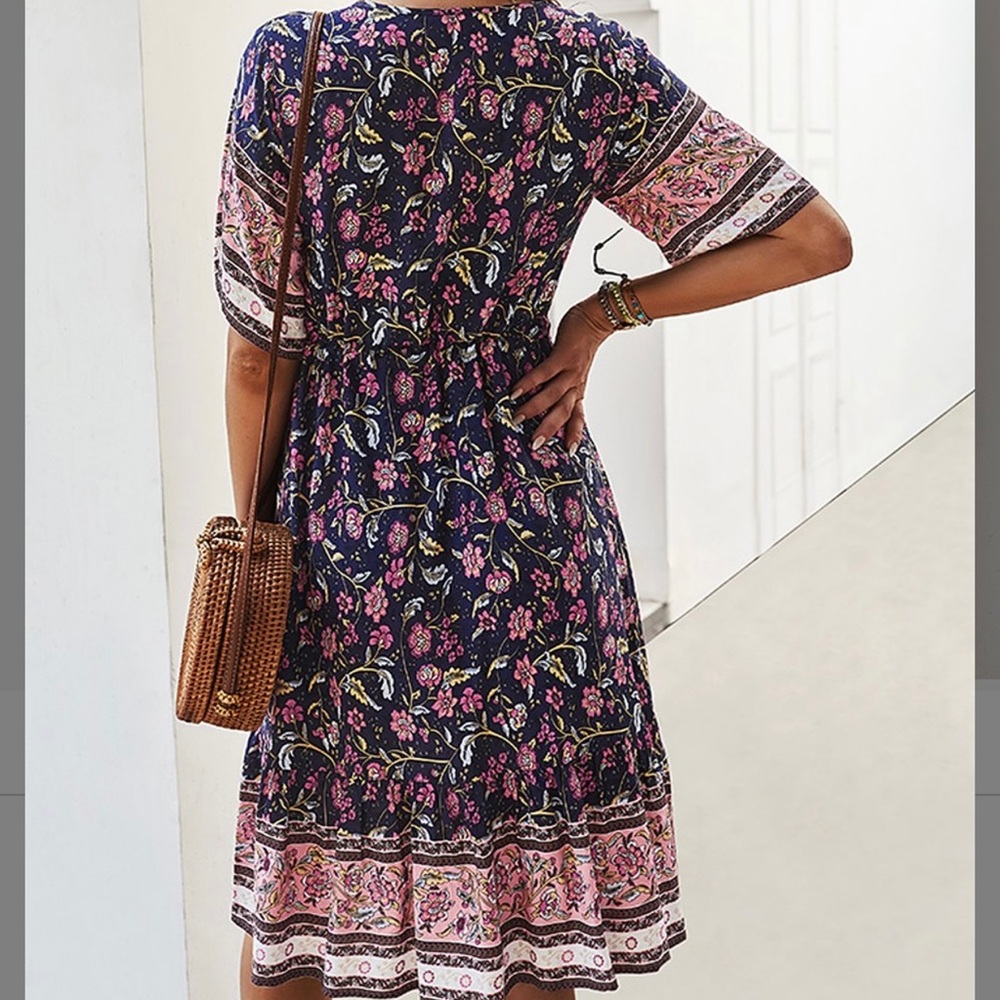 Midi dress size M - Picture 3 of 5